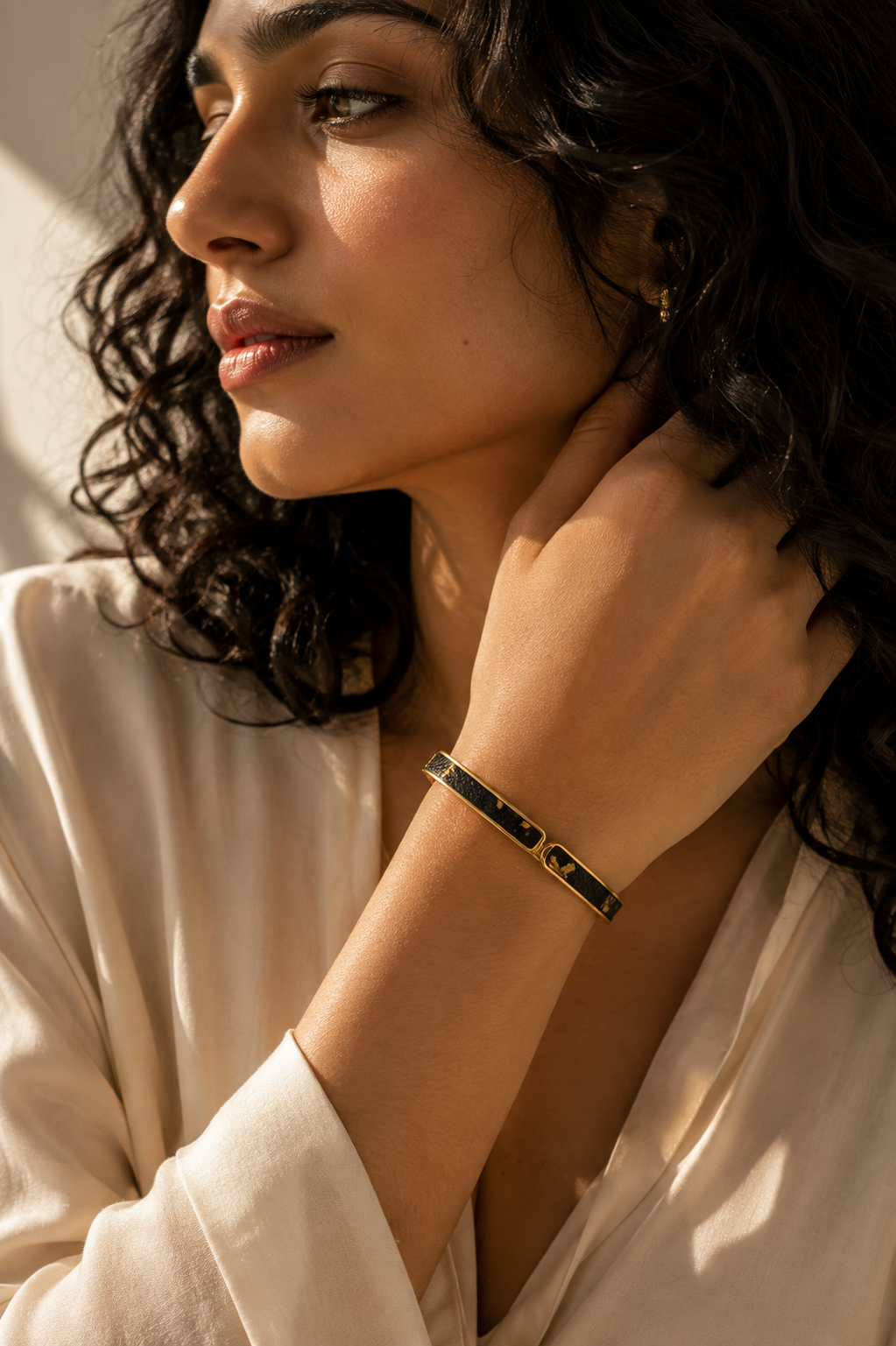 the LV Fabric Bracelet