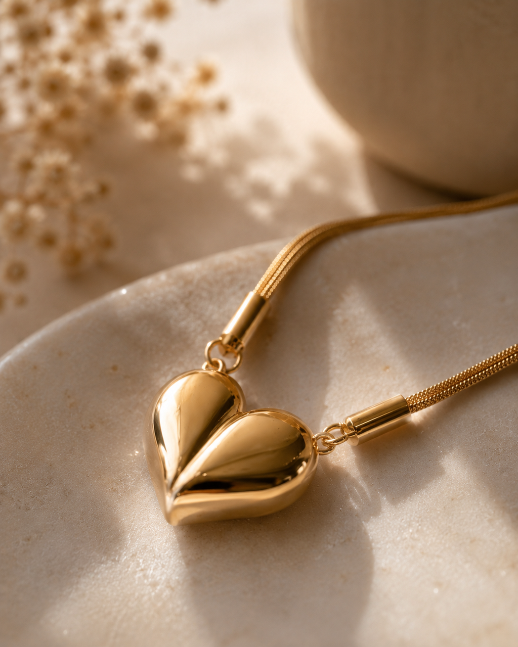The Heartbound Gold Necklace