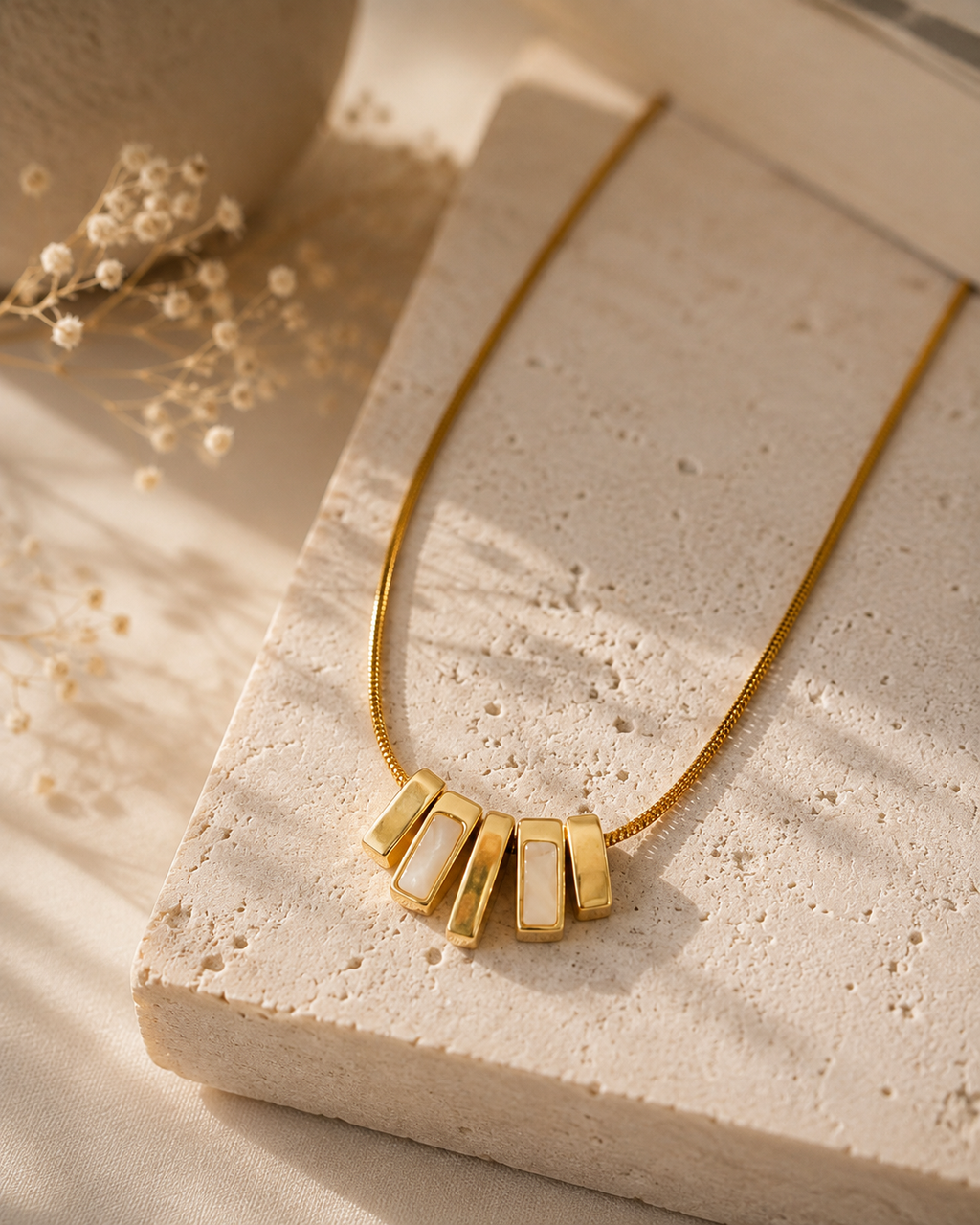 The Noir Arc Necklace