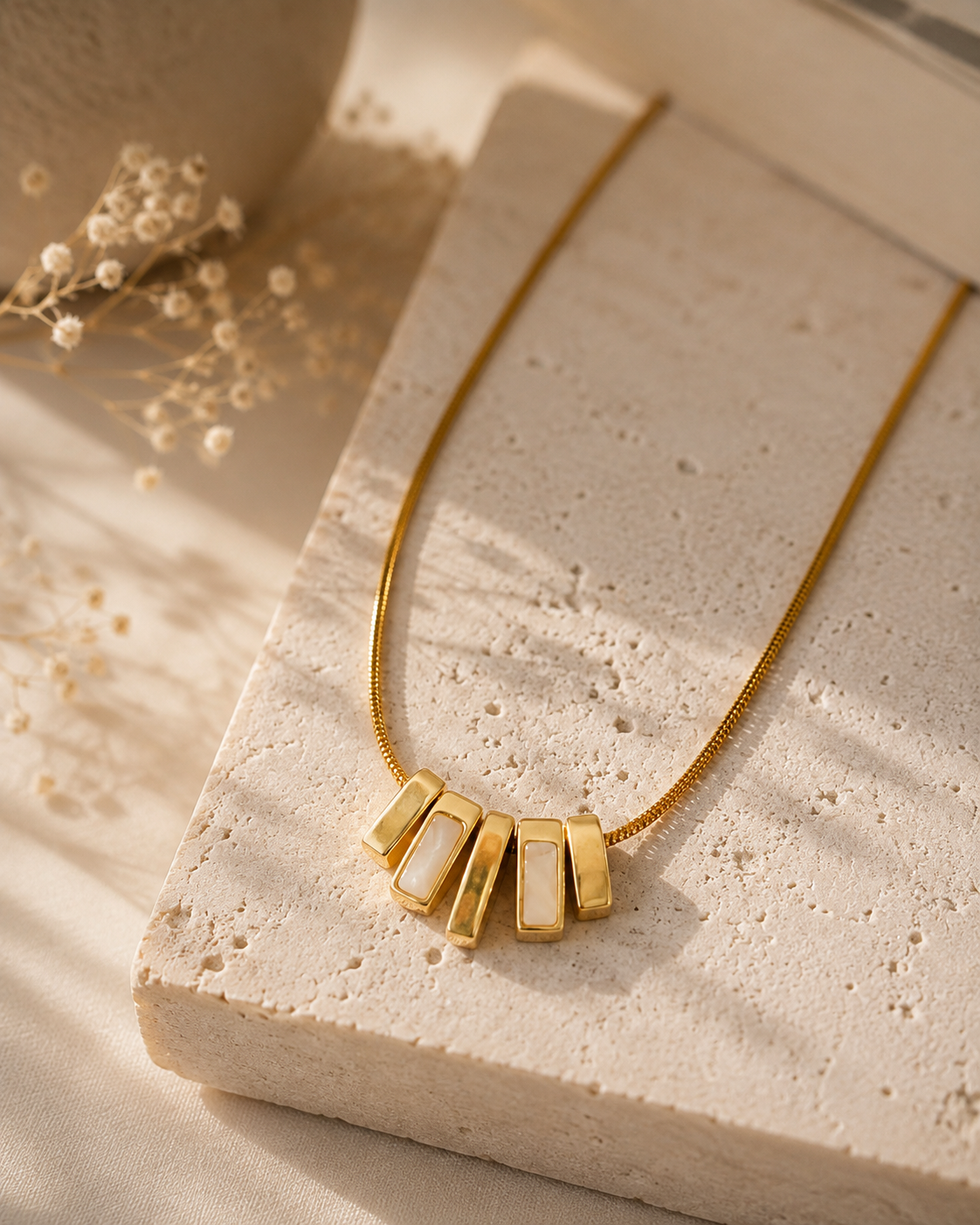The Noir Arc Necklace
