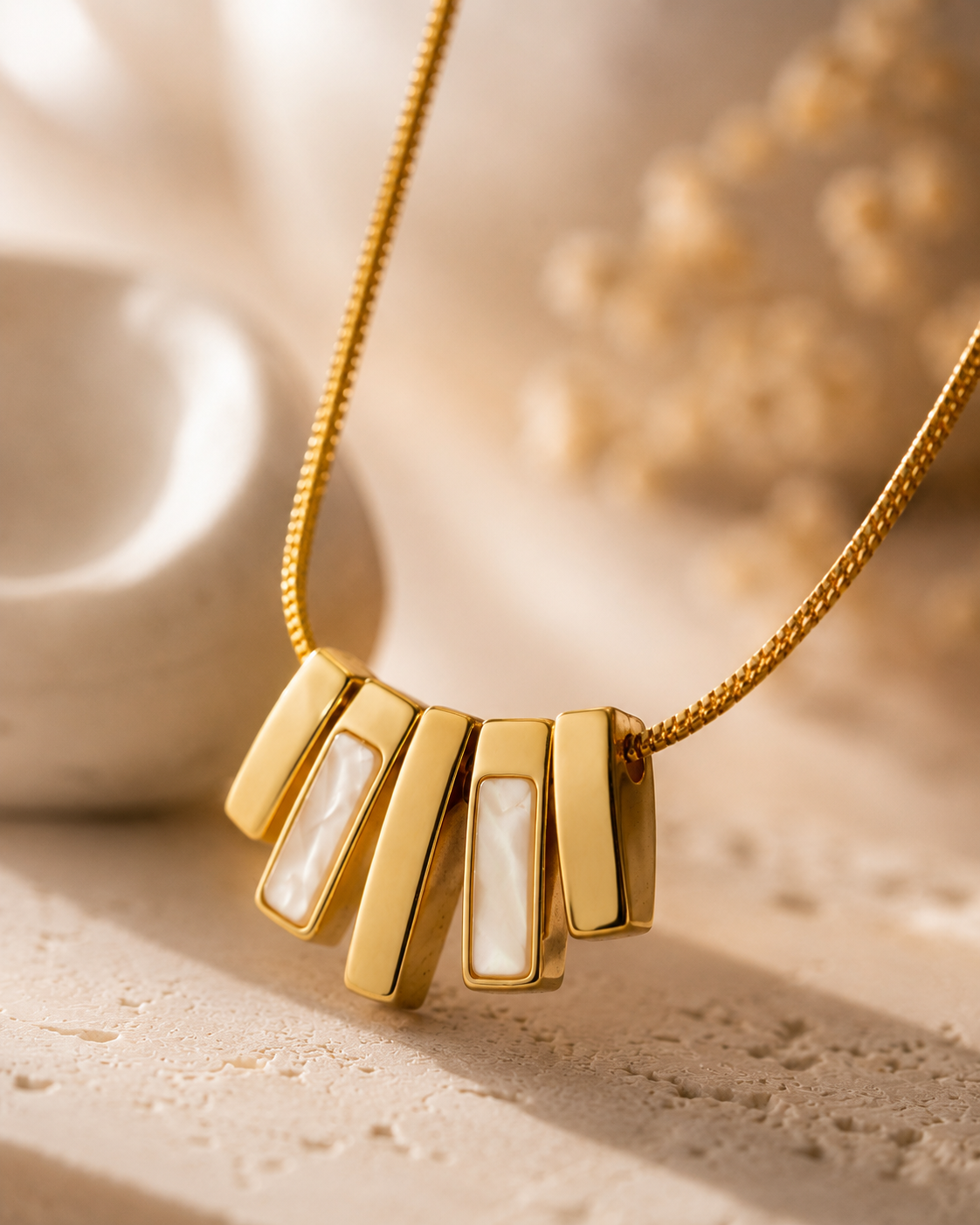 The Noir Arc Necklace