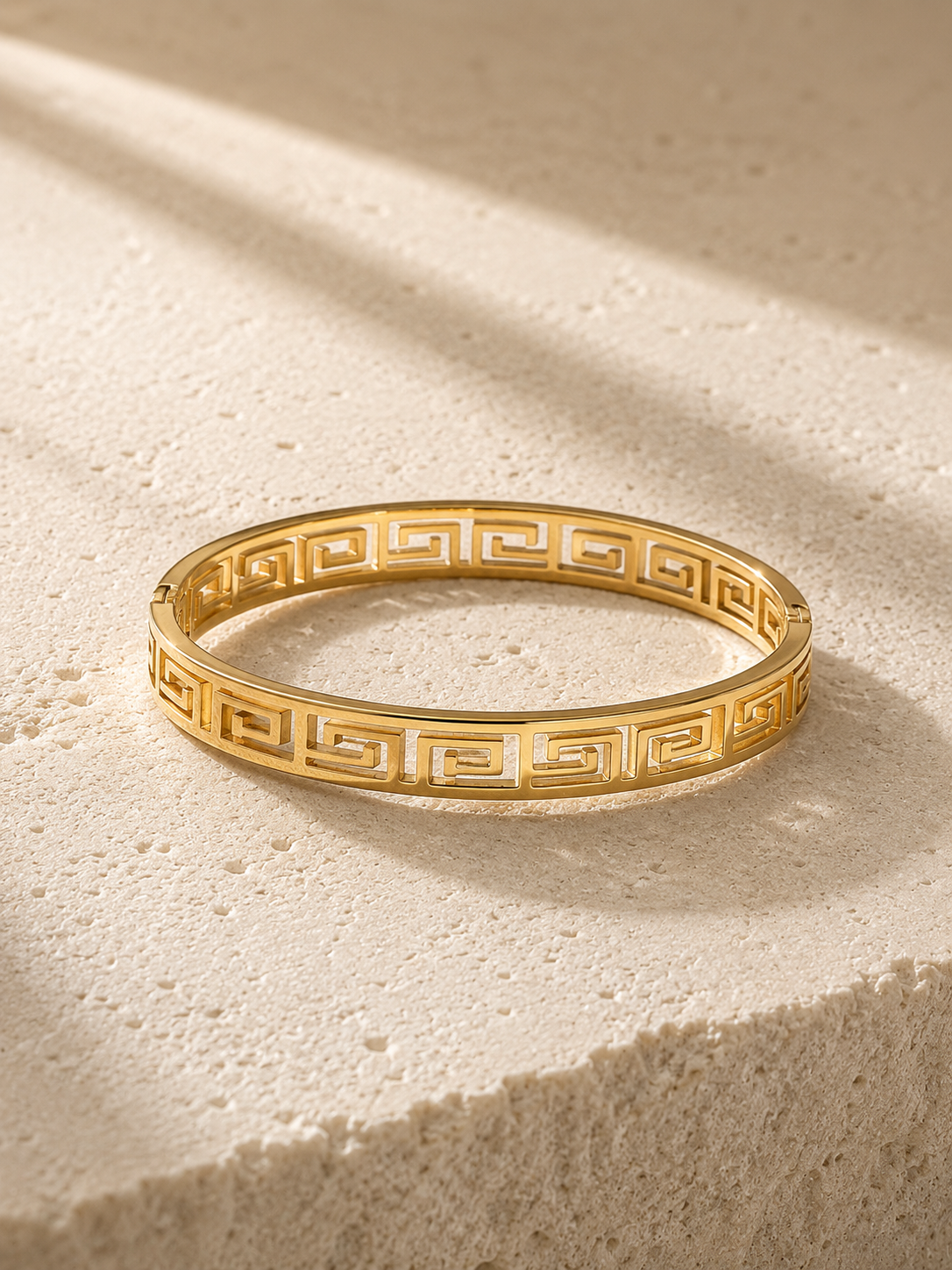 The Geometric Bangle Bracelet