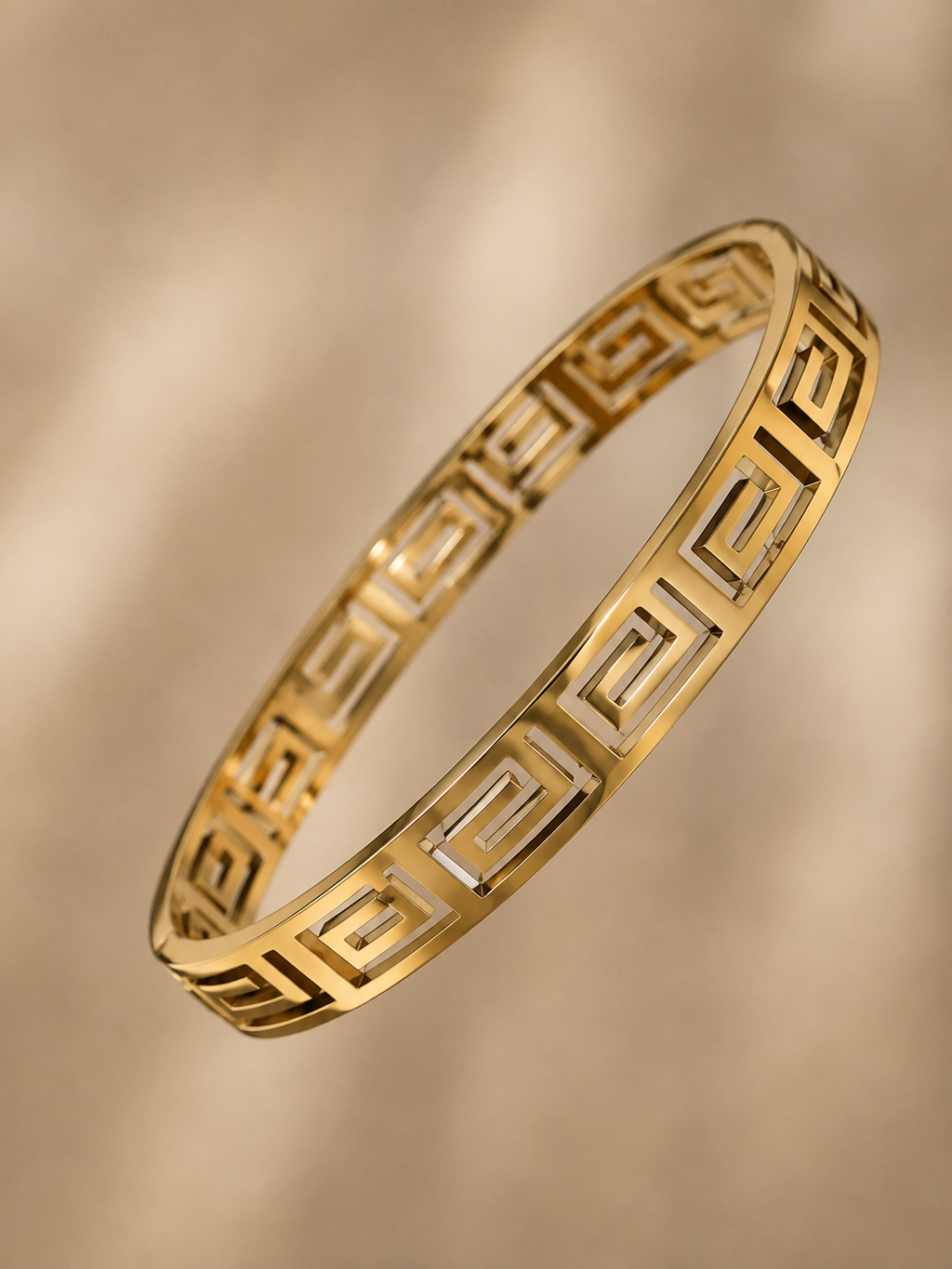 The Geometric Bangle Bracelet