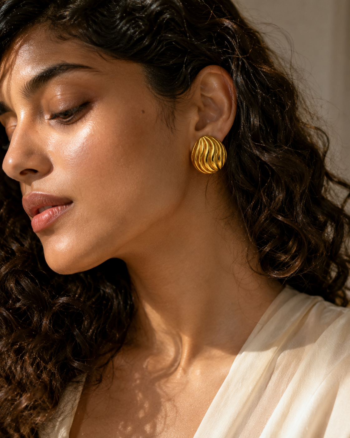 the Golden Girlie Earrings