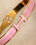 The Rose H Letter Bracelet