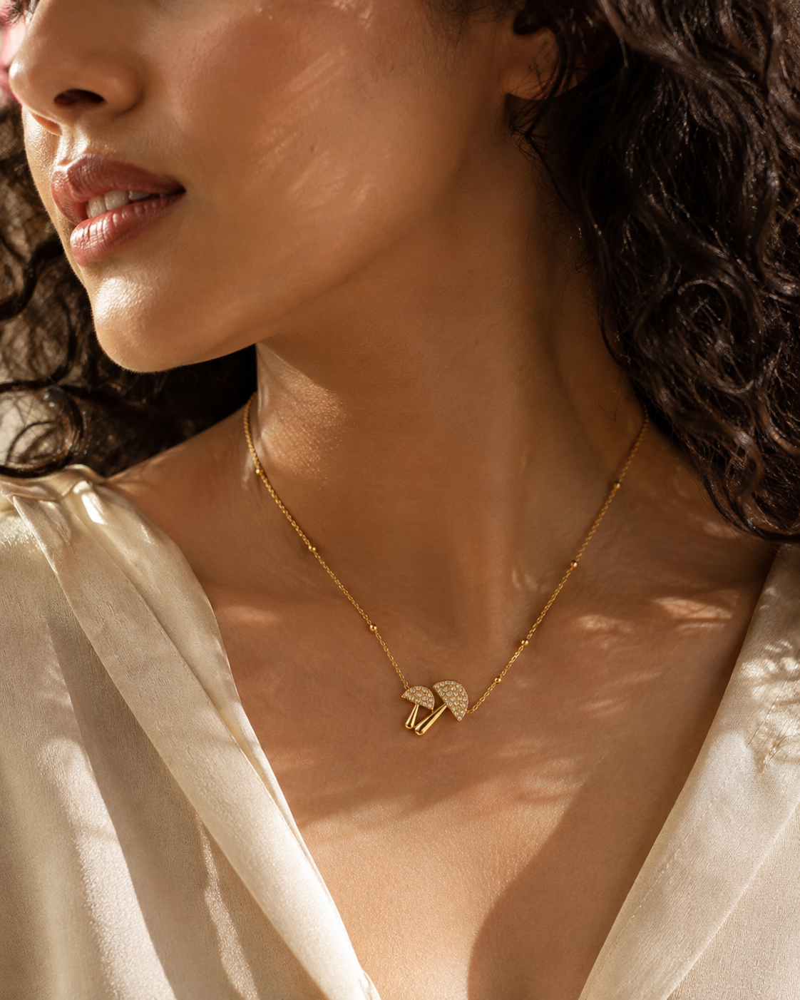 The Enchanted Enoki Pendant