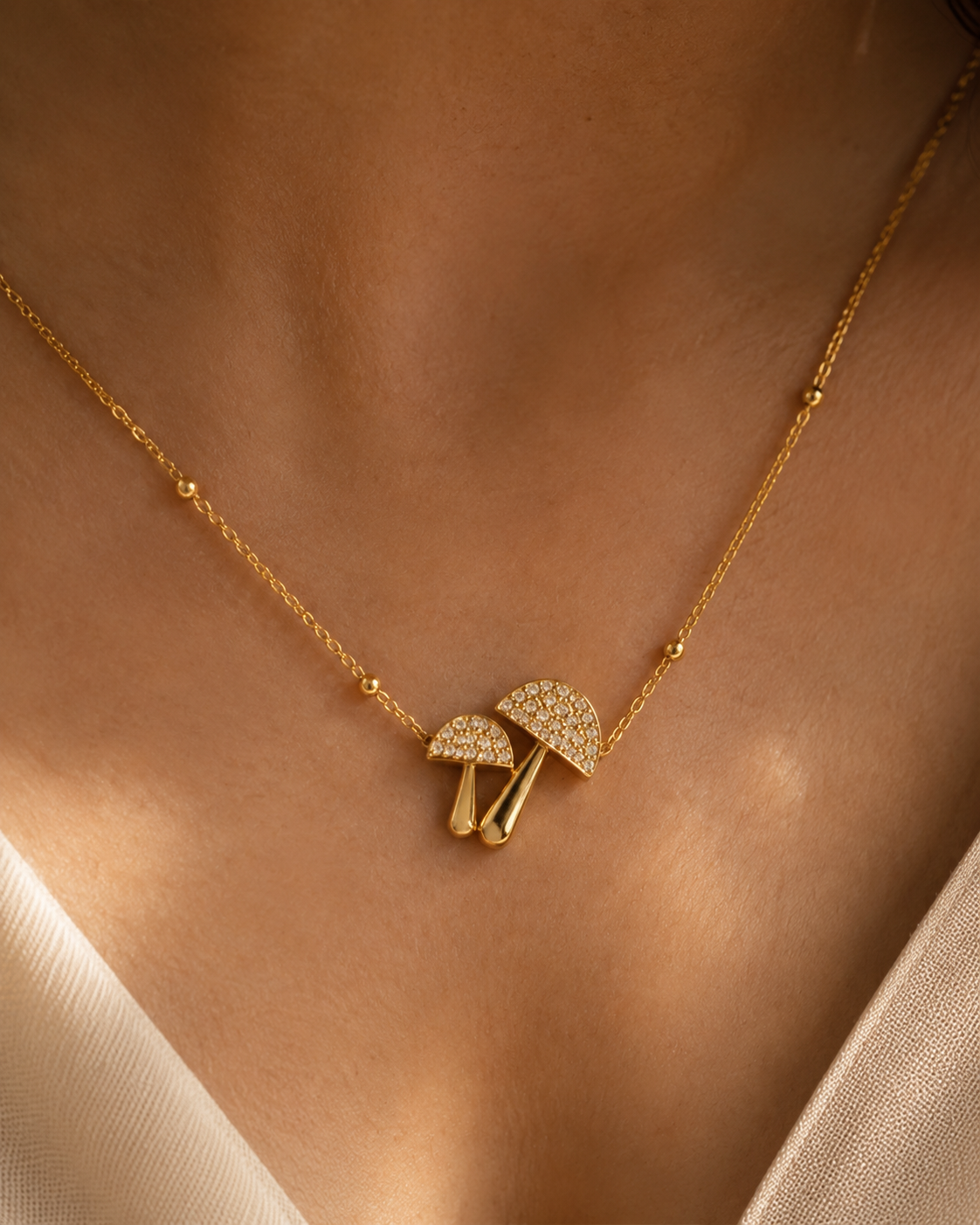 The Enchanted Enoki Pendant