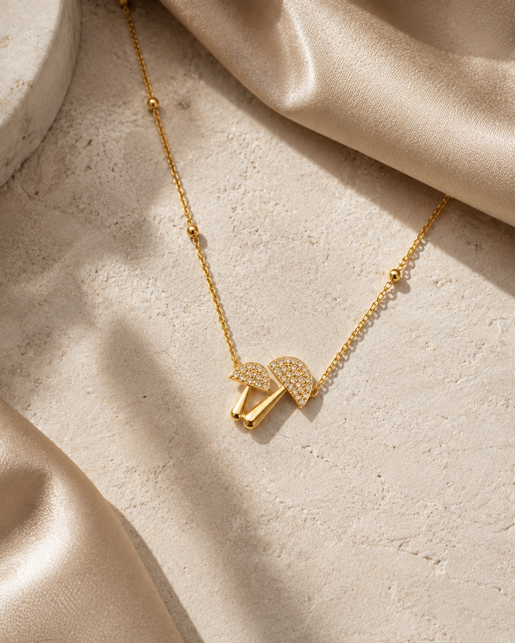 The Enchanted Enoki Pendant