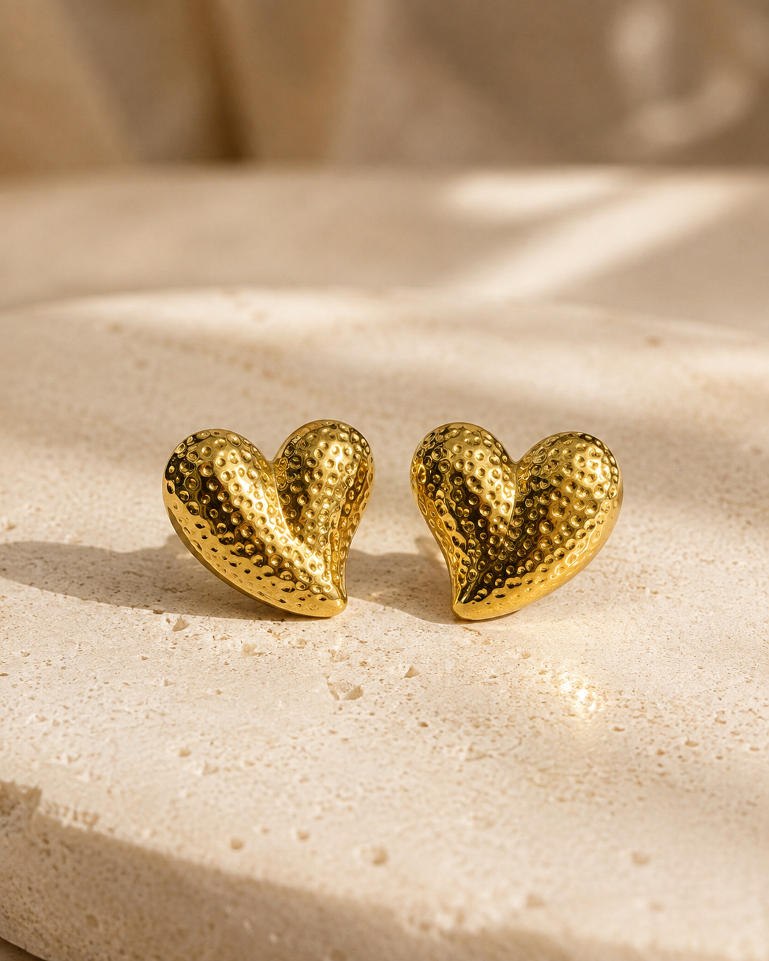 The Love Heart Earrings