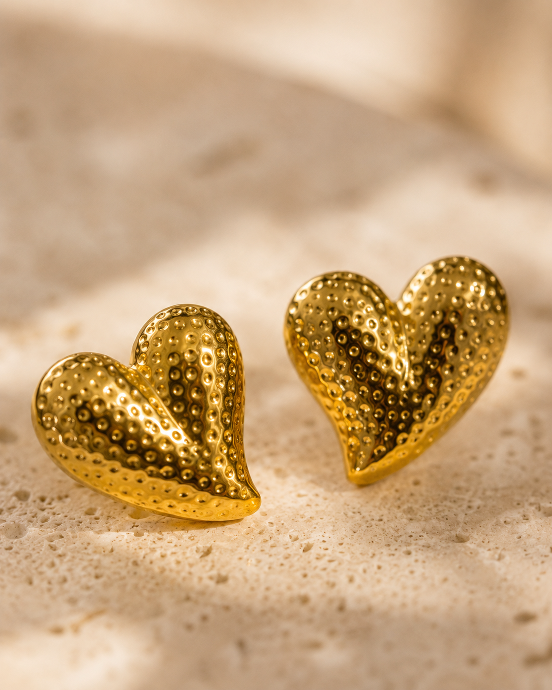 The Love Heart Earrings
