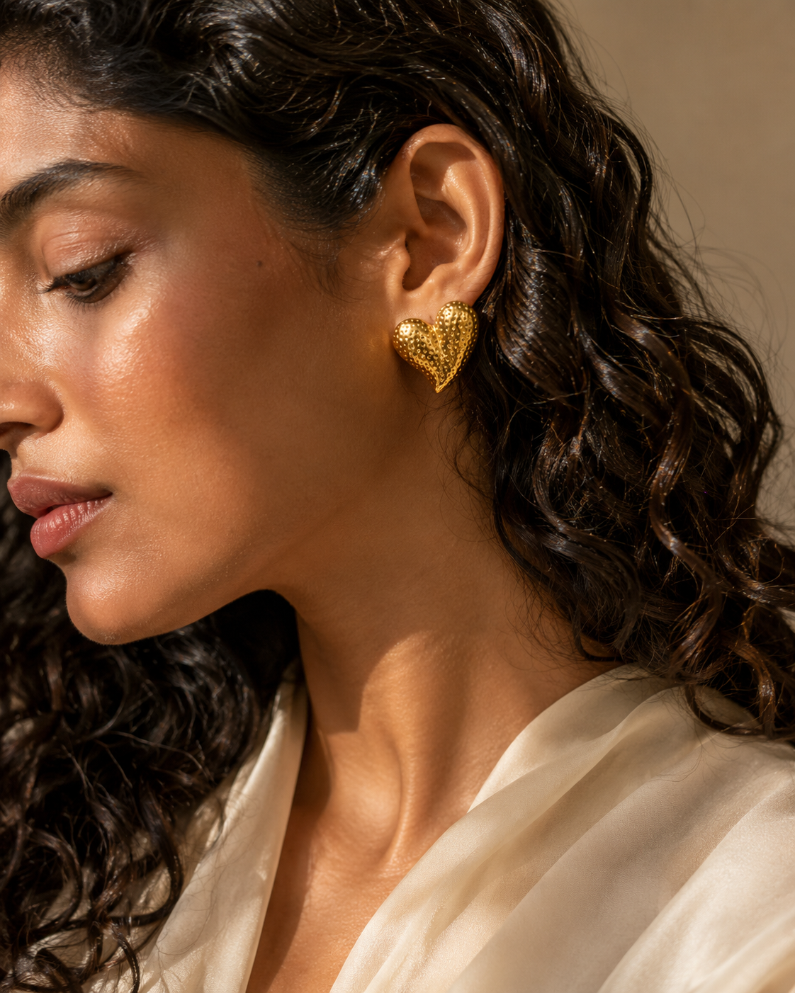 The Love Heart Earrings